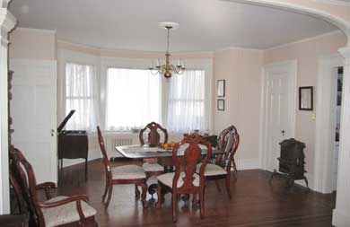 An interior at Oakley Farmhouse