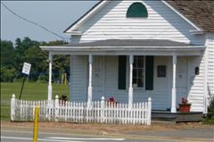 The exterior of a historic building